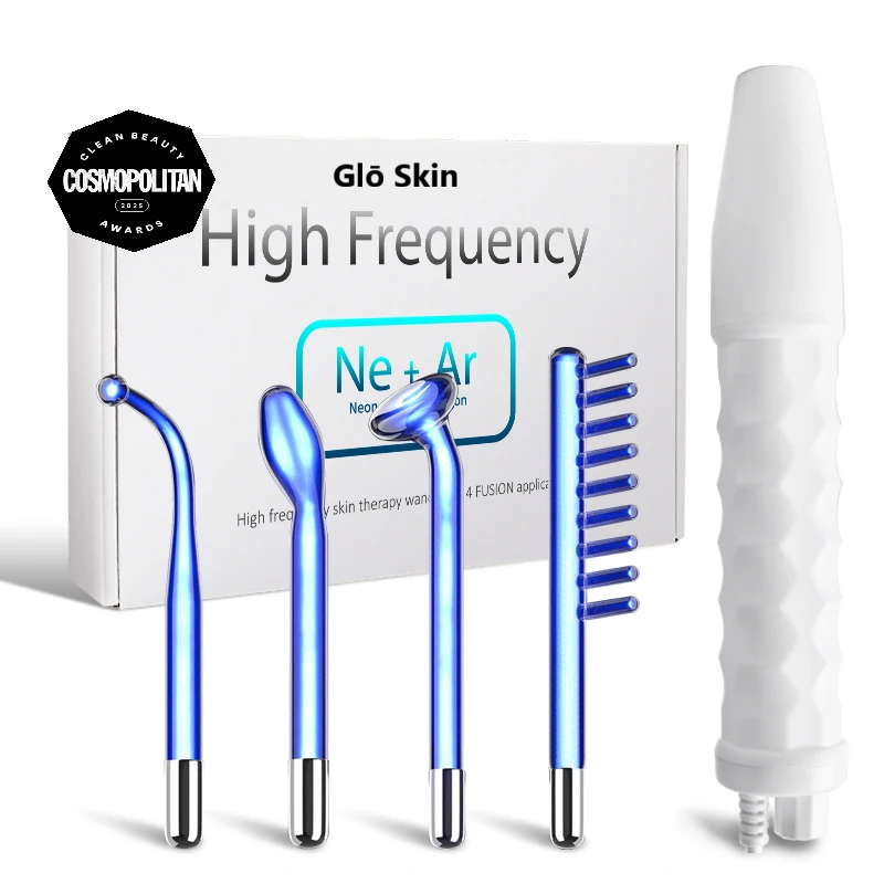 Radio Frequency Neon + Argon - Remove Wrinkles, Inflammation, Acne, Pores by stimulating the production of new collagen and elastin and help to grow hairs